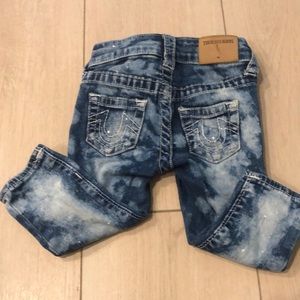 True religion skinny jeans size 12 month